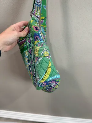 Vera Bradely Emerald Pasiley Bag thumbnail 6