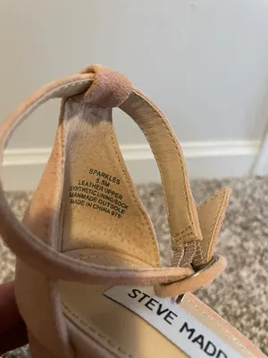 Steve Madden Blush Sparkle Heels thumbnail 5