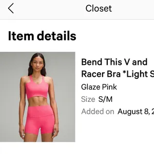 Lululemon bra  thumbnail 3