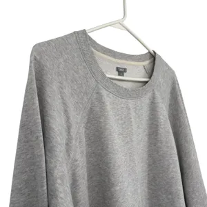 Aerie Sweatshirt Women XL Grey Oversized Raglan Sleeve Pullover Cozy Minimalist thumbnail 4