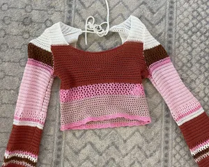 Altar'd State Sweater Cropped thumbnail 1