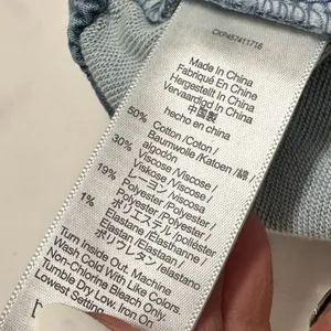 Madewell Sweatpants Jeans Nealy Wash Blue Denim Jogger Slouchy Relaxed S thumbnail 7