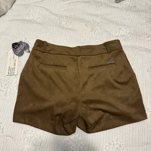 Suede Women's Shorts Brown thumbnail 4