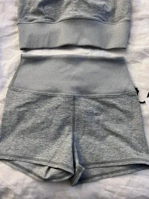 NWT Alo Shorts Size Small And Sports Bra Size Small thumbnail 3
