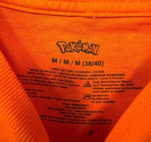 Charmander Big Face Anime Character Nintendo Pokemon Tee M thumbnail 4