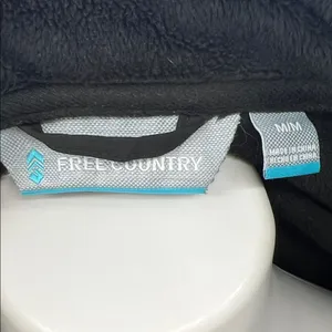 Free Country Women's Black Utility Hooded Thumbhole Jacket thumbnail 2