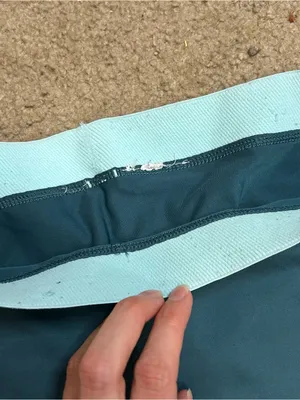Nike Pro Teal Blue Spandex Compression Shorts Women’s Medium thumbnail 2