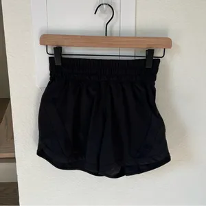 Lululemon Track That Shorts 5" in Black thumbnail 4