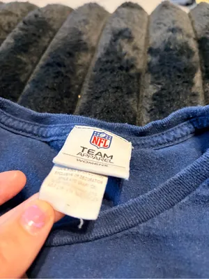 NFL Chicago Bears Blue Short Sleeve Tee with Orange Logo thumbnail 4