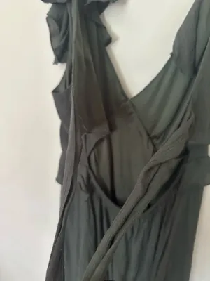 Mi Ami olive green dress Size L thumbnail 3