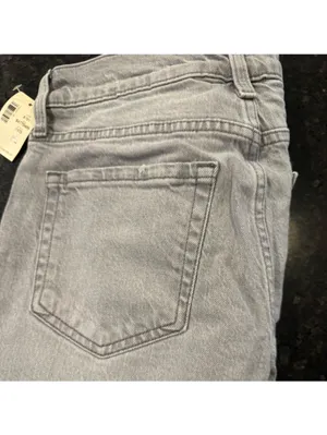 Aeropostale Women’s Low-Rise Baggy Jean Size 0 New Grey Wash New thumbnail 5