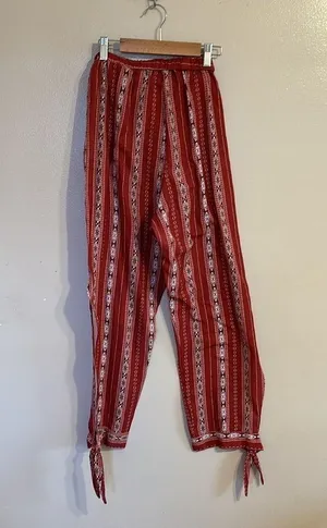 SheIn Red Slit Pants thumbnail 4