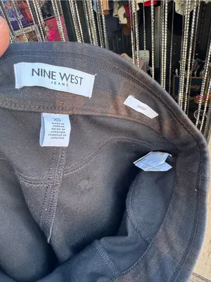 Nine West Men's Black and Brown Plaid Dress Pants thumbnail 3