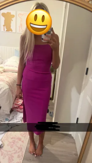 Lavender Brown Dress thumbnail 2