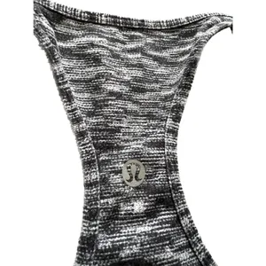 Lululemon Cool Racerback Dramatic Static White Black Women's Tank Top‎ thumbnail 5