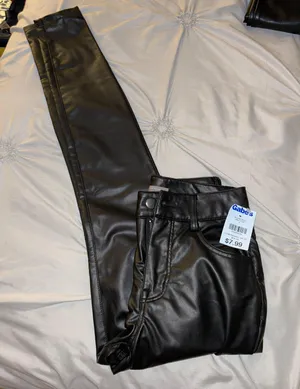 Gabe’s Black Leather Pants  thumbnail 1