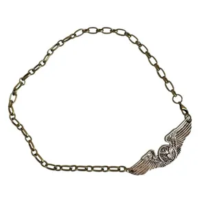 Gypsy Soule Winged Eagle Statement Necklace – WWII Silver thumbnail 7