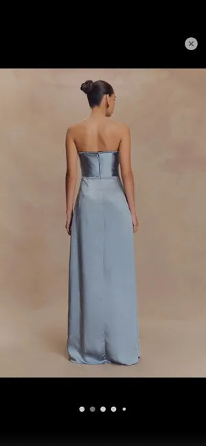 Meshki Satin Maxi Dress thumbnail 2