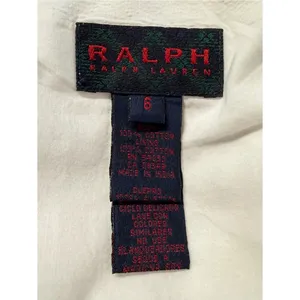 Vintage Ralph By Ralph Lauren White Eyelet Prairie Skirt Size 6 Coquette Cotton thumbnail 7