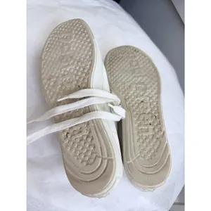 Paul Green White Pebbled Leather Lace Up Platform Sneakers US 7 thumbnail 10