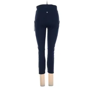 LULULEMON ATHLETICA True Navy Power Thru HR Crop 23" Leggings - US 8 thumbnail 3