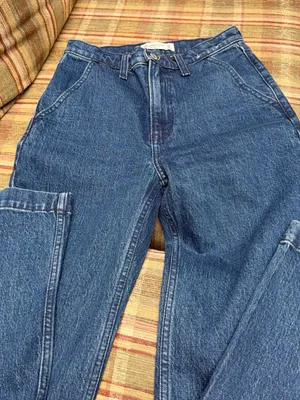 Abercrombie & Fitch High-Rise Blue Women's Jeans thumbnail 1