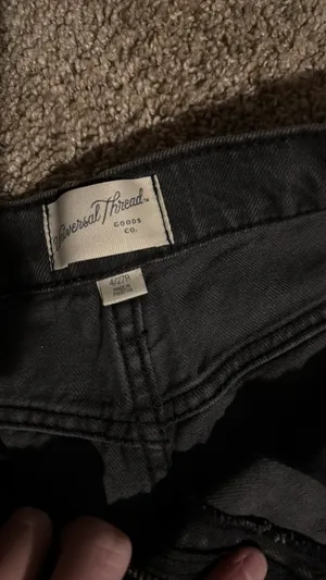 Black Boyfriend Jeans Size 4 thumbnail 2