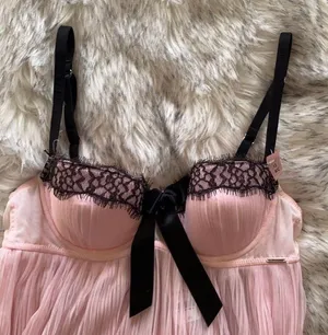 NWT Very Sexy Lace Trim Babydoll Chemise thumbnail 3
