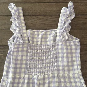 Urban Outfitters Emerson Gingham Ruffle Jumpsuit thumbnail 7