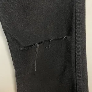 Revice NWT Ex-Boyfriend Jeans Black Distressed High Rise Ripped Size 31 Women‎ thumbnail 10
