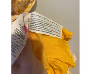 Abercrombie Floral Yellow Wrap Summer Dress thumbnail 9