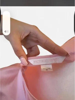 vintage Victoria’s Secret Pink Satin Slip Dress thumbnail 3