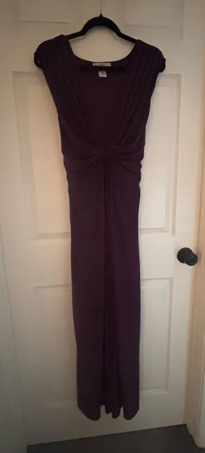 Love Squared Women's Plus Size Knotted Maxi Dress, Size 2X thumbnail 1