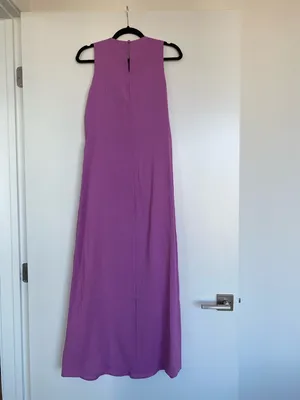 Abercrombie Pink Column Maxi Dress thumbnail 2