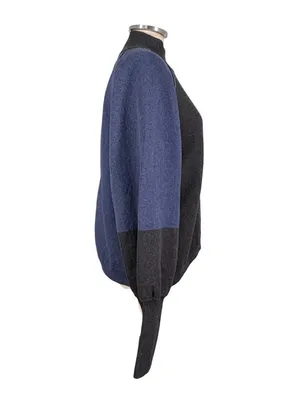 Free People We the Free Dayton Pullover in Cosmic Blue Size Medium thumbnail 3