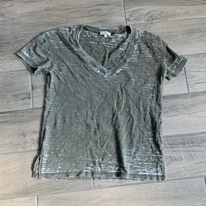 Lucky brand green burnout t-shirt thumbnail 1