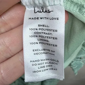 NEW Lulus Won Your Heart Sage Green Lace Tie-Strap High-Low Midi Dress Small thumbnail 11