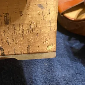 Mossimo Supply Co. Tan Leather Sandals Minor scratches refer to picture thumbnail 6