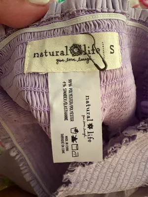 Natural Life lavender skirt thumbnail 2