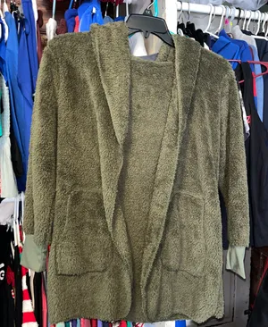 Very Soft Cardigan Green thumbnail 1