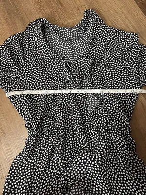 Max Studio Polka Dot Long Sleeve Blouse thumbnail 3