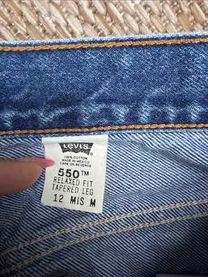 Levi's High-Rise Women's Dark Blue Jeans thumbnail 2