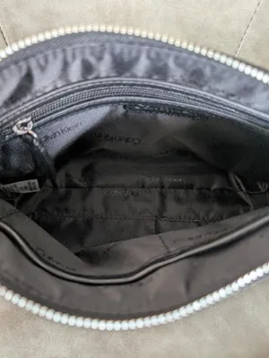 Calvin Klein grain leather crossbody bag thumbnail 5