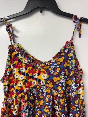 Patrons of Peace Malibu floral Dress XS Coastal Cowgirl 90s Boho Romantic Garden thumbnail 10