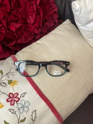 Kate Spade new york Rebecca 49mm Reading Glasses SKY BLUE , 1.0 thumbnail 4
