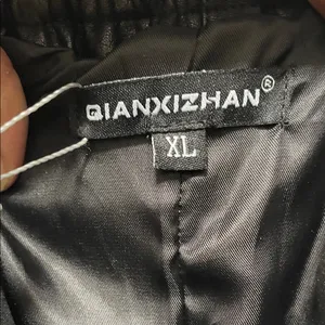 QIANXIZHAN Women's Leather Shorts, Faux High Waisted Wide Leg thumbnail 9