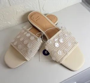 Women's Elain Sandals with Memory Foam A New Day Ivory 6 thumbnail 1