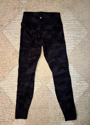Lululemon Wunder Train 25" in Heritage 365 Camo Deep Coal Multi thumbnail 5