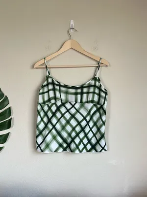 Aritzia Wilfred Free Divinity Painted Plaid Camisole thumbnail 2