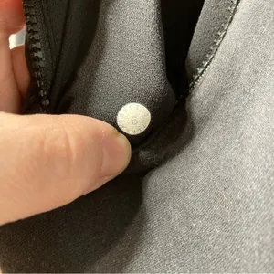 Lululemon black full zip jacket size‎ 6 thumbnail 4